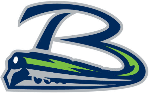 bloomington thunder 2014-pres secondary logo iron on transfers for T-shirts